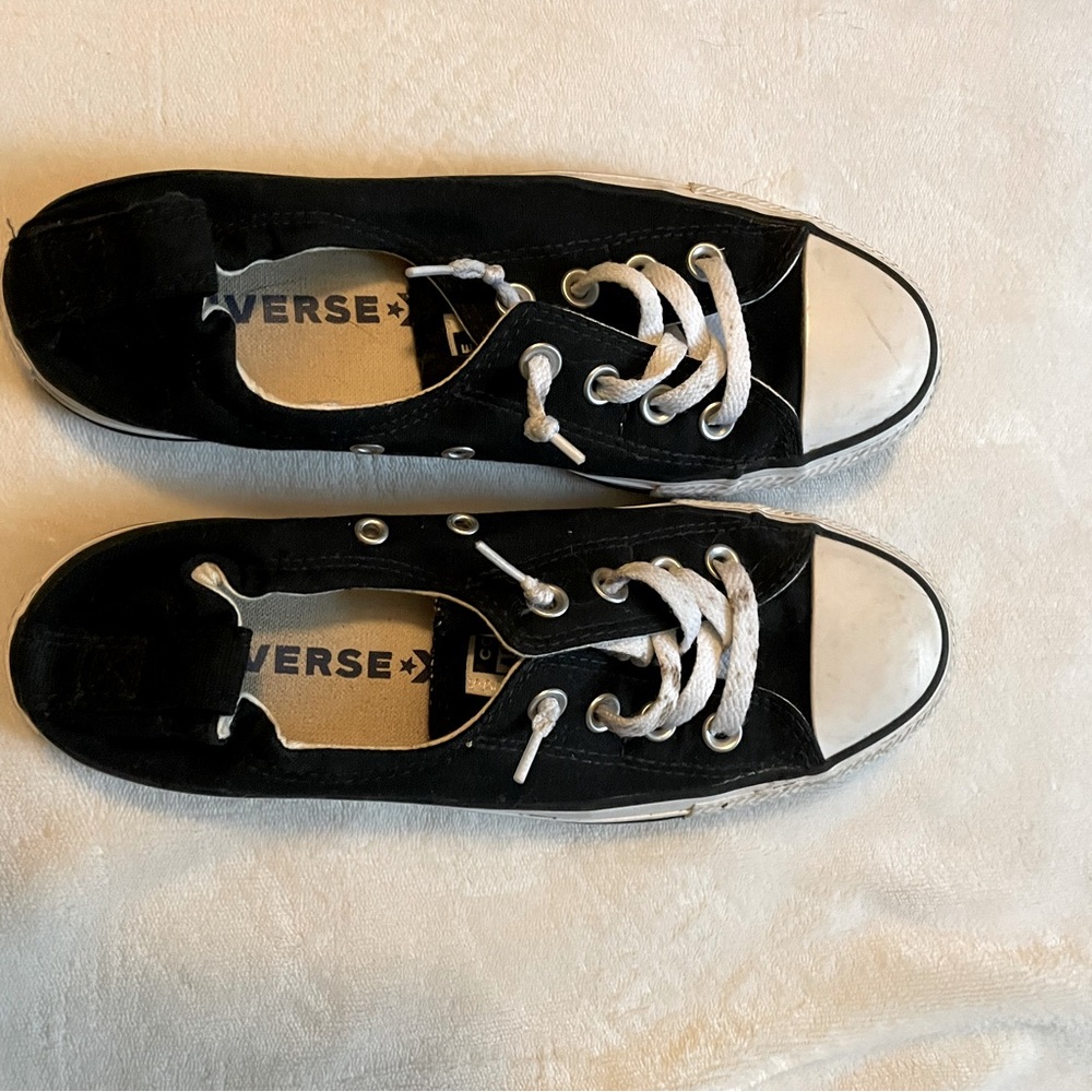 Converse slip on sneakers